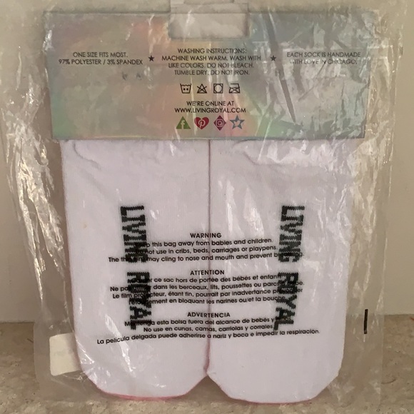 NWT | ROSÉ ALL DAY ANKLE SOCKS - Picture 5 of 6